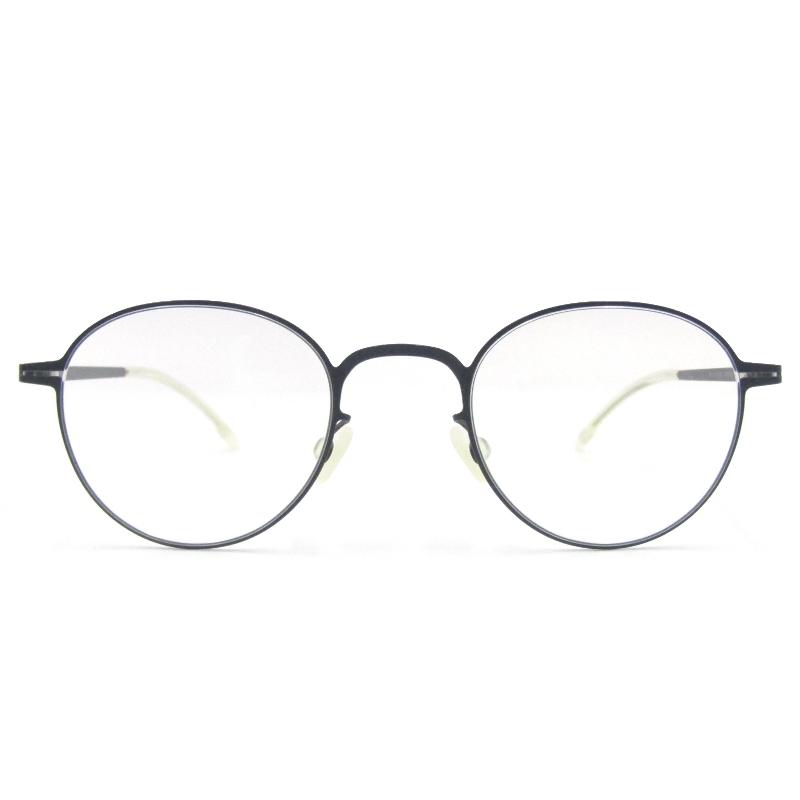 未使用 MYKITA マイキータ メガネフレーム FLEMMING LITE フレミング ドイツ製 ボストン ステンレス 084 Navy  65005892｜classic｜02