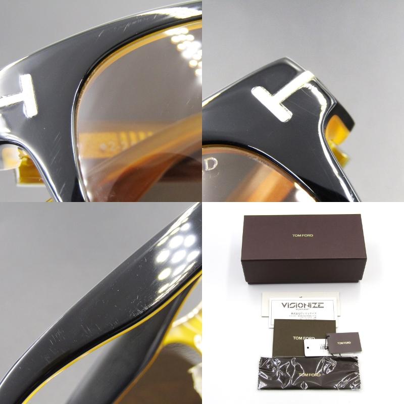 TOM FORD 美品 トムフォード サングラス TF9257 01J