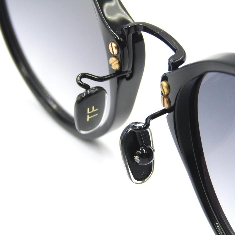 TOM FORD 美品 トムフォード サングラス TF1050-D 01B オーバル