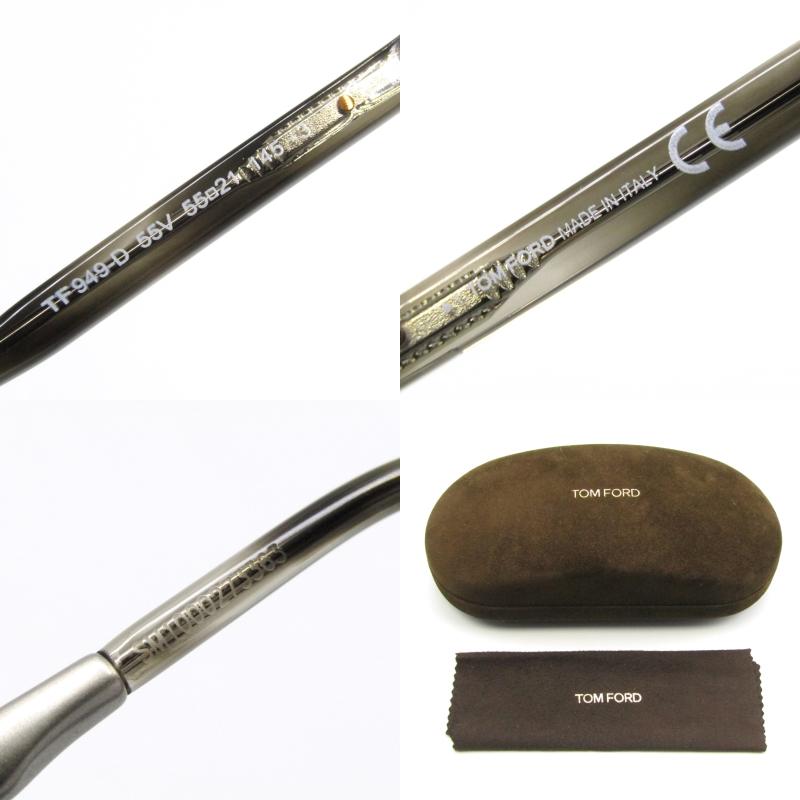 TOM FORD 美品 トムフォード サングラス TF949-D スクエア 日本企画