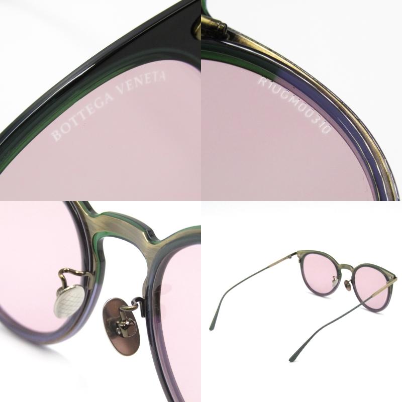 BOTTEGA VENETA 美品 ボッテガヴェネタ サングラス BV0211S ボストン 