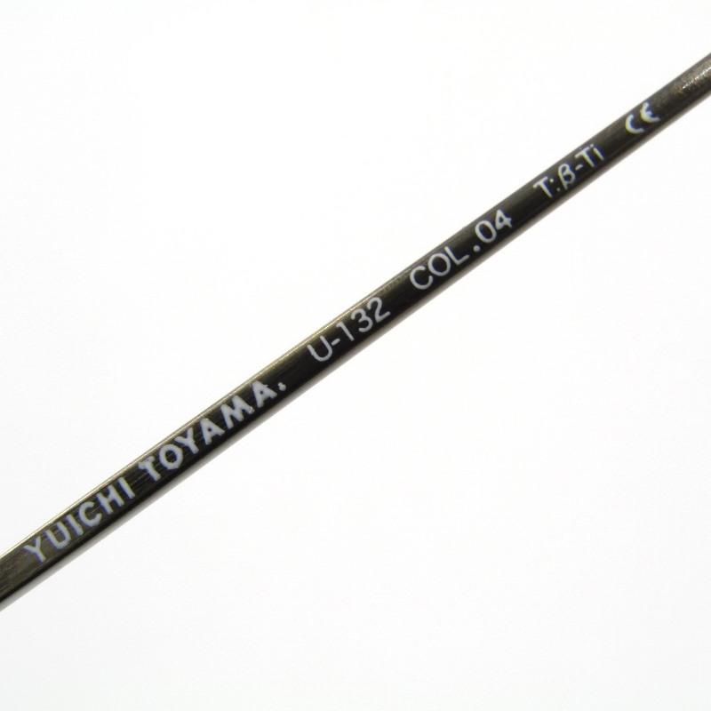 未使用 YUICHI TOYAMA. ユウイチトヤマ メガネフレーム U-132 F.Joost  