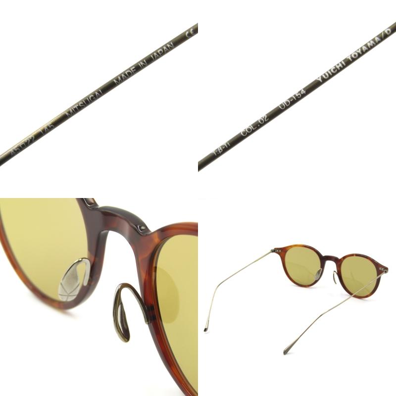 未使用 YUICHI TOYAMA/D ユウイチトヤマ ディー サングラス UD-154  