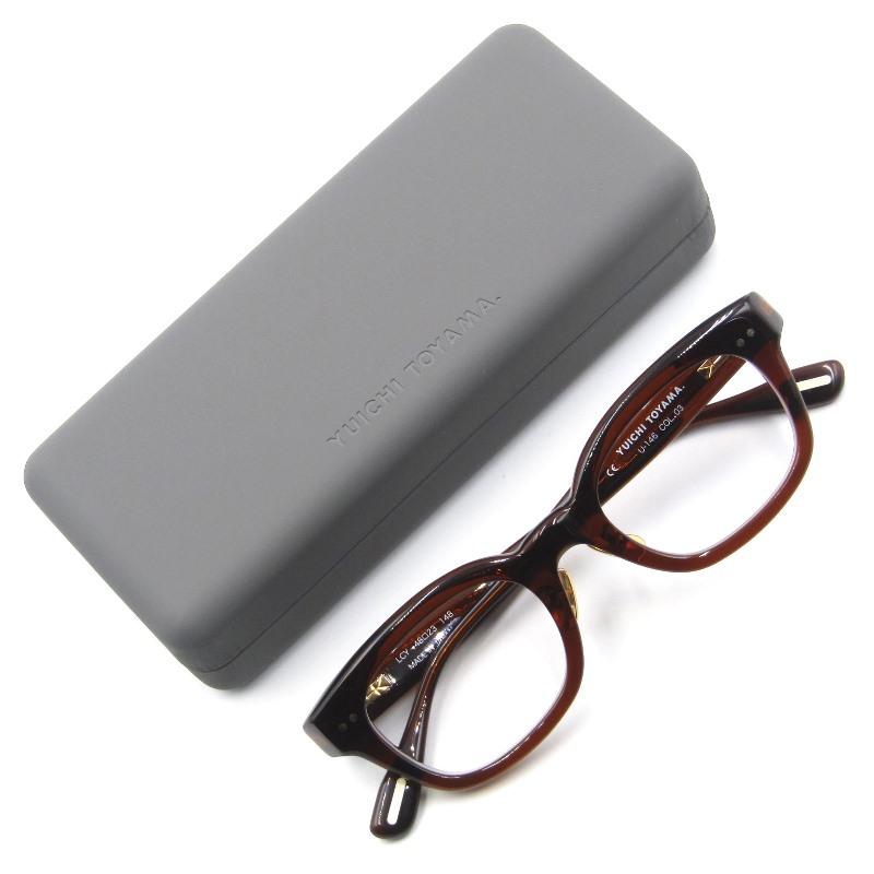 YUICHI TOYAMA. ユウイチトヤマ メガネフレーム U-146 LCY  