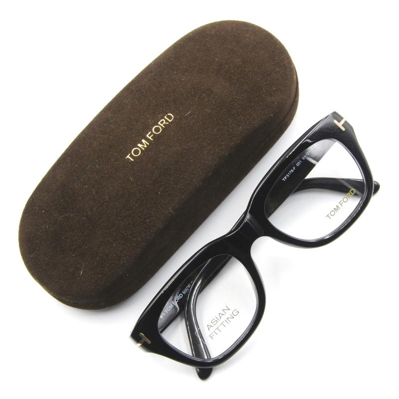 美品 TOM FORD トムフォード メガネフレーム TF5178-F ウェリントン  