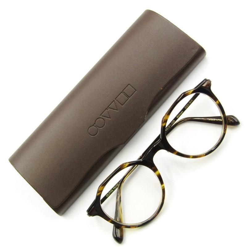 OLIVER PEOPLES 美品 オリバーピープルズ メガネフレーム Milman POKER  