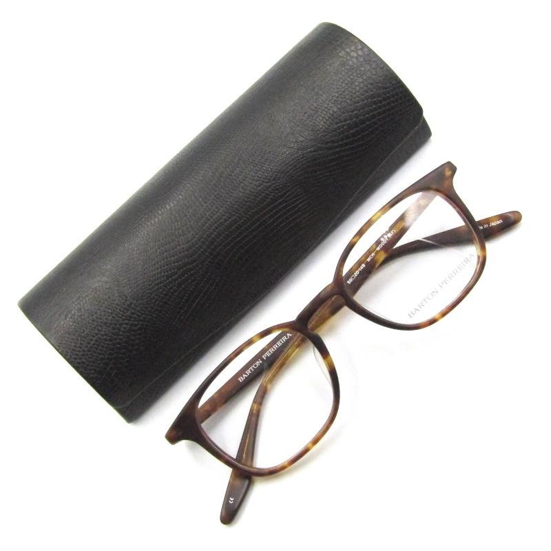 未使用 BARTON PERREIRA バートンペレイラ メガネフレーム WOODY AF  