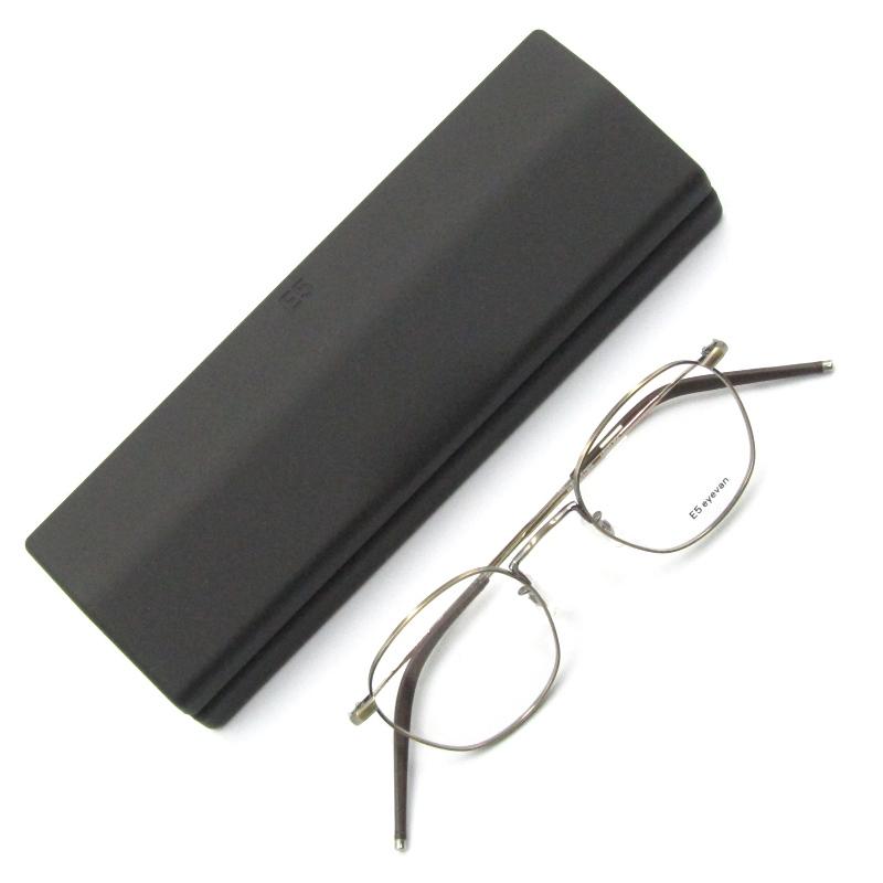 未使用 E5 eyevan イーファイブアイヴァン メガネフレーム m9  