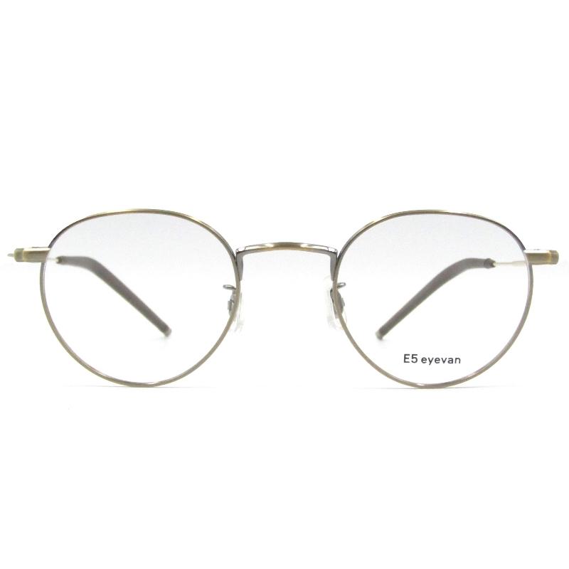 未使用 E5 eyevan イーファイブアイヴァン メガネフレーム m10 45  