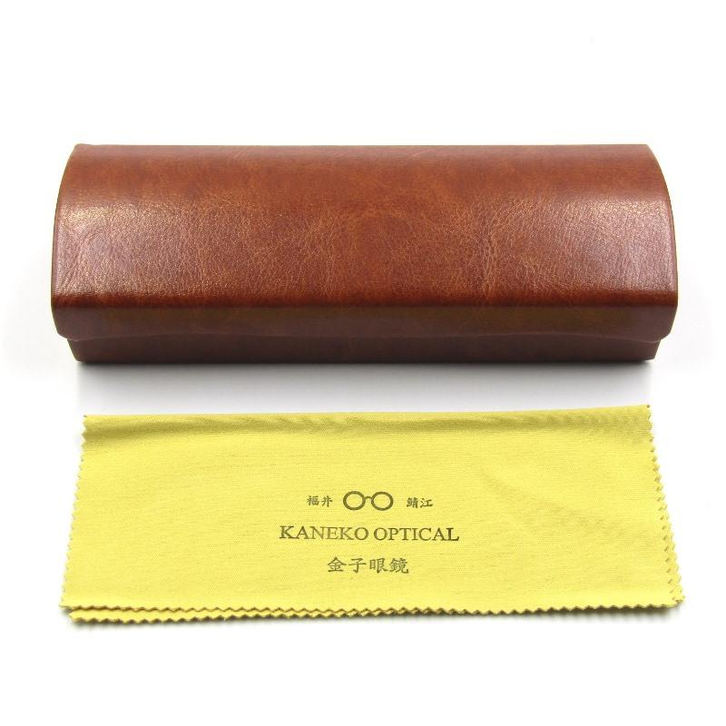 金子眼鏡 眼鏡　kaneko optical メガネ　度入り ケース付き KANEKO OPTICAL - 【未使用】金子眼鏡 メガネケース ネイビー