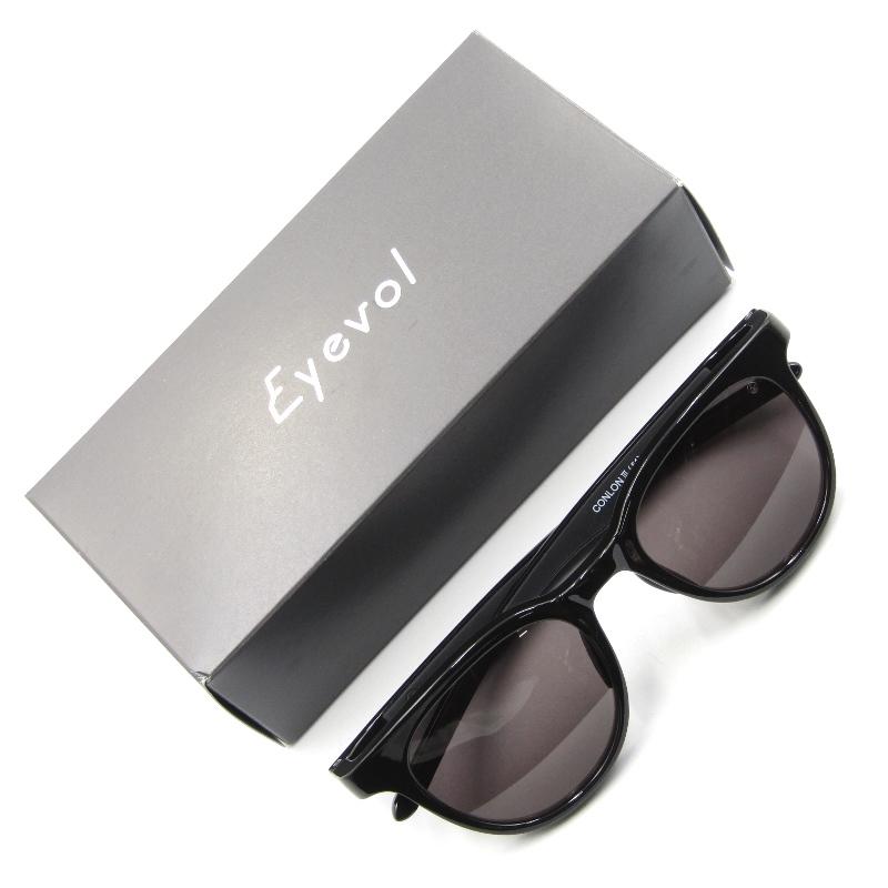 美品 Eyevol アイヴォル サングラス CONLON III BK-DG-DK.GRY コンロン  