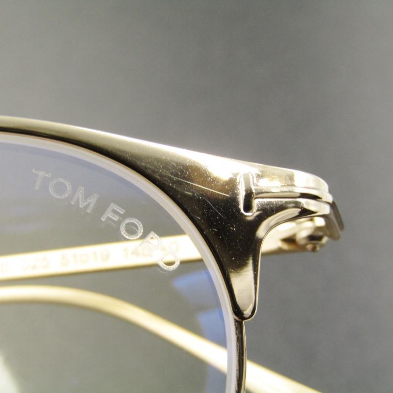TOM FORD トムフォード メガネフレーム TF5548-B メタルブロウ