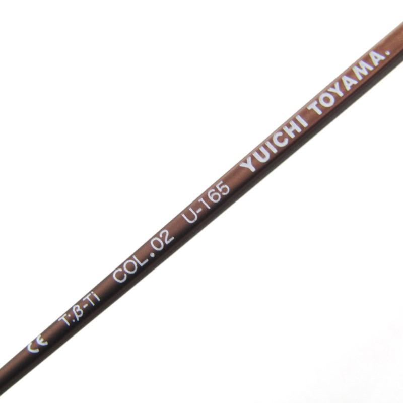 未使用 YUICHI TOYAMA. ユウイチトヤマ メガネフレーム U-165 Georg  