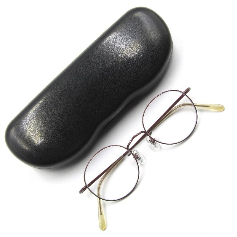 白山眼鏡店メガネフレームメガネケースメタル チタン STTITANBOSTON 白山眼鏡店メガネフレームメガネケースメタル チタン