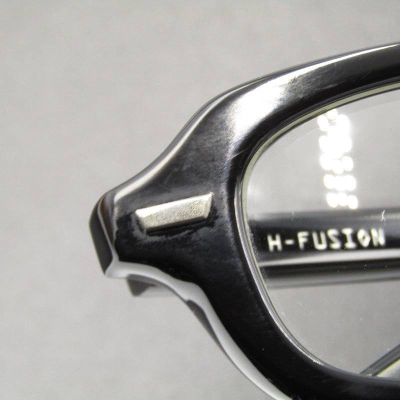 美品 H-fusion エイチフュージョン メガネフレーム H-004 美品 H-fusion エイチフュージョン メガネフレーム H-004