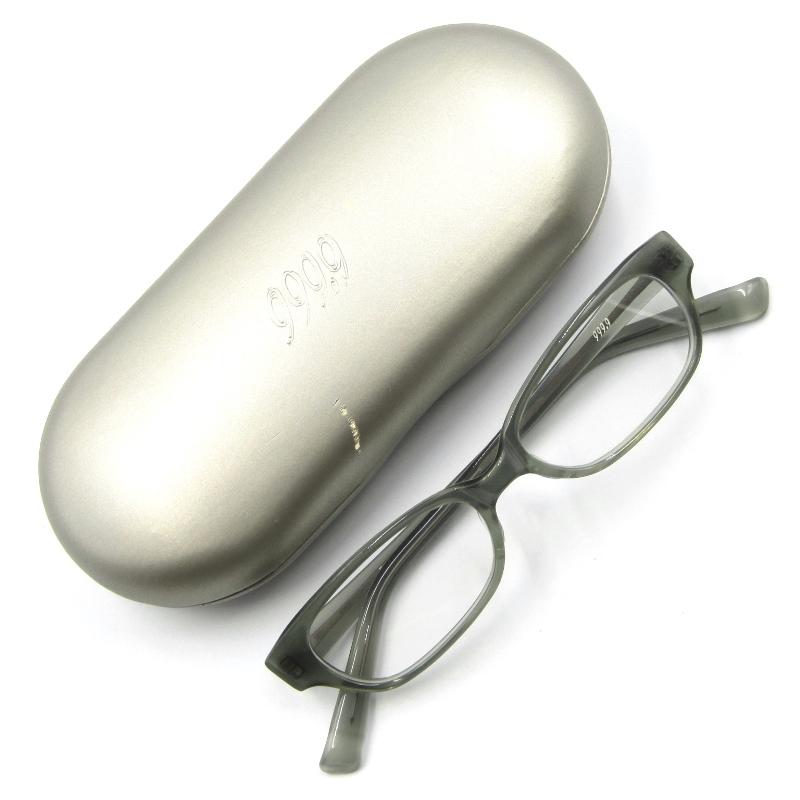 美品 999.9 フォーナインズ メガネフレーム E-15 スクエア 2004.9 日本  