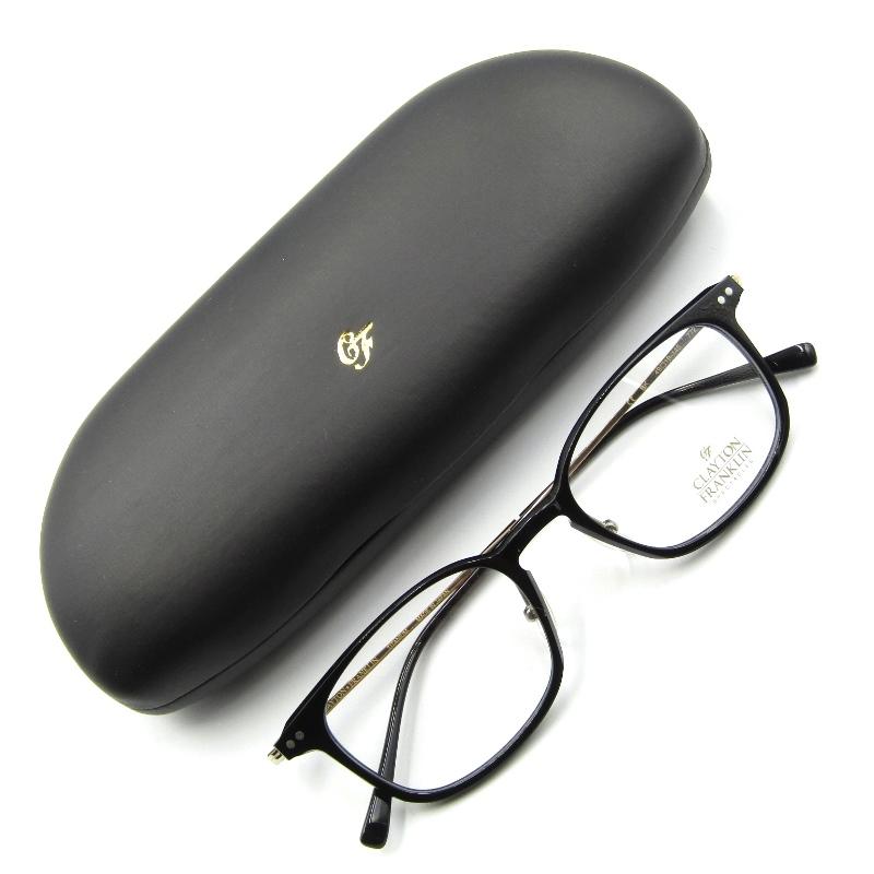 美品 CLAYTON FRANKLIN クレイトンフランクリン メガネフレーム CF-772  