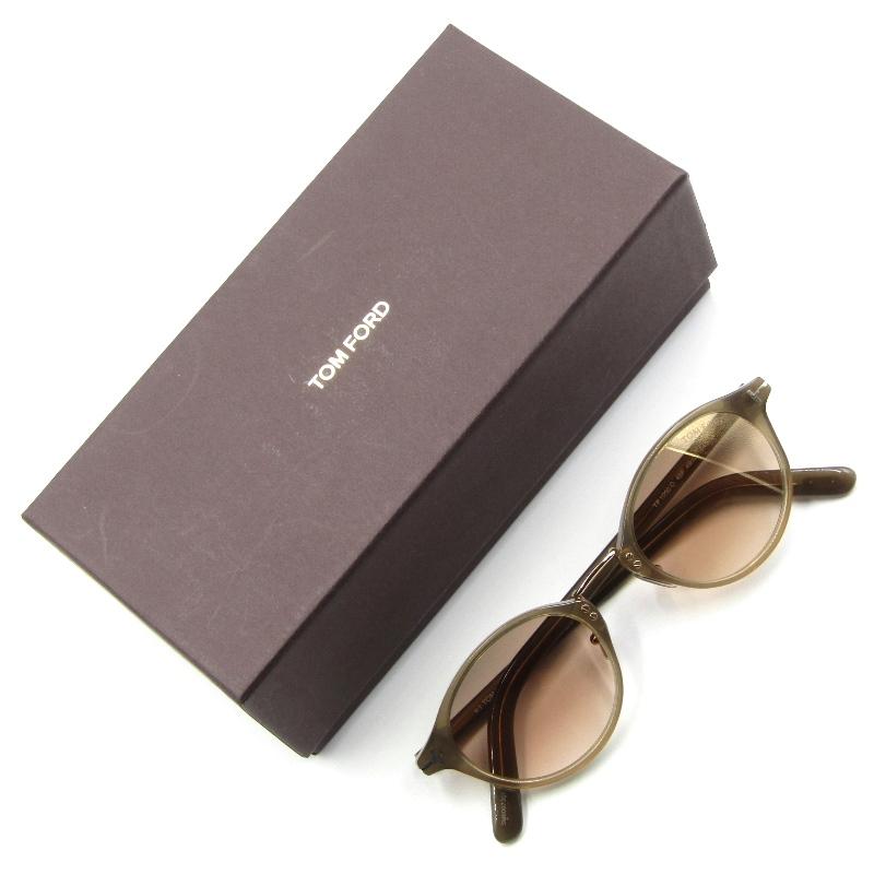 トムフォード イタリア製 バタフライ サングラス ブラウン系 ケース付き