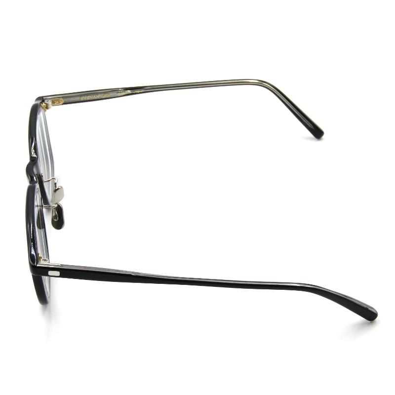 EYEVAN7285 325ブラック スクエア メガネ ケース付き EYEVAN7285 325ブラック スクエア メガネ ケース付き メンズ