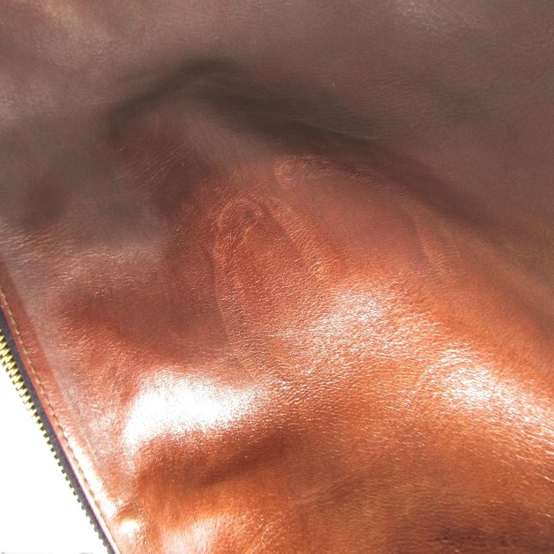 LARGE LEATHERS ハイラージレザーズ ミリタリー ドラムバッグ ホースハイド ホースハイド レザー 馬革 ブラウン  【サック】  65007278