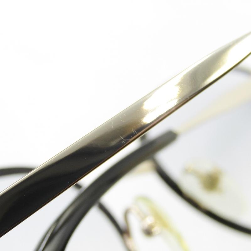 PRADA 美品 プラダ メガネフレーム VPR57S-D 度入り 日本製 ボストン  