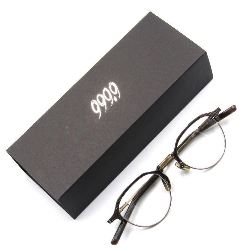 999.9（アイウェア） 未使用 999.9 フォーナインズ メガネ