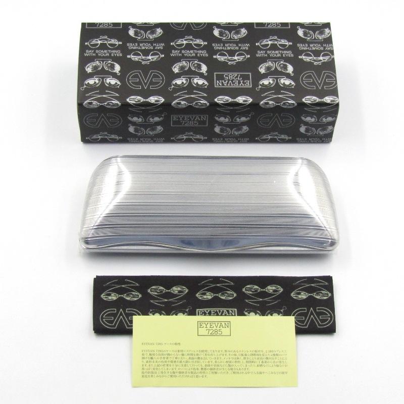 期間限定価格　EYEVAN7285 メガネケース　2個セット　新品未使用 素敵でユニークな EYEVAN7285純正ケース2個セット販売｜Yahoo!フリマ