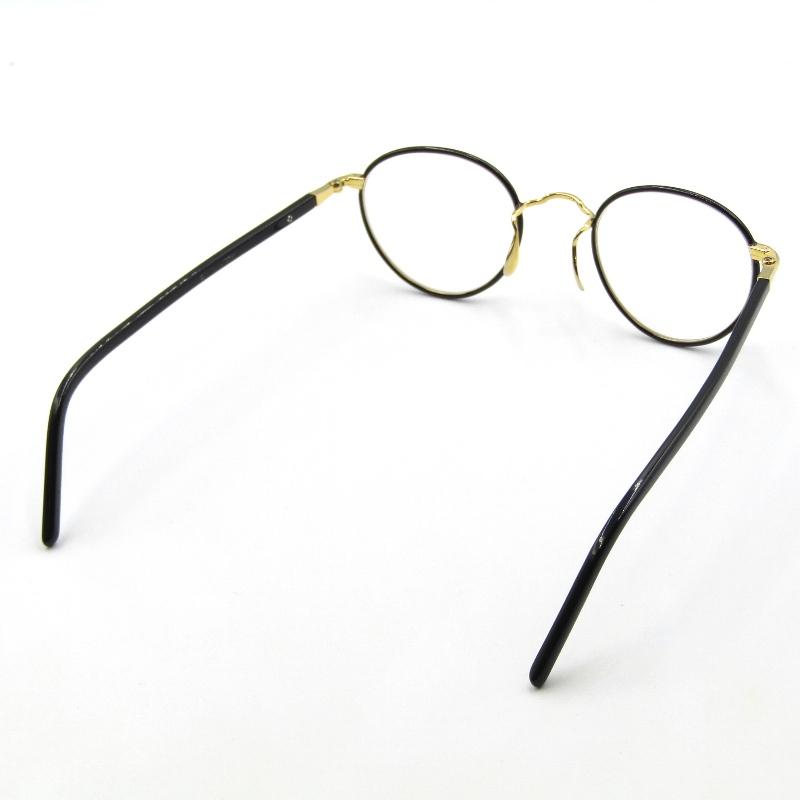 【美品】ayame SIPPOU ブラック×ゴールド 47⬜︎22 SIPPOU-optical | アヤメ シッポウ_メガネ ayame online store