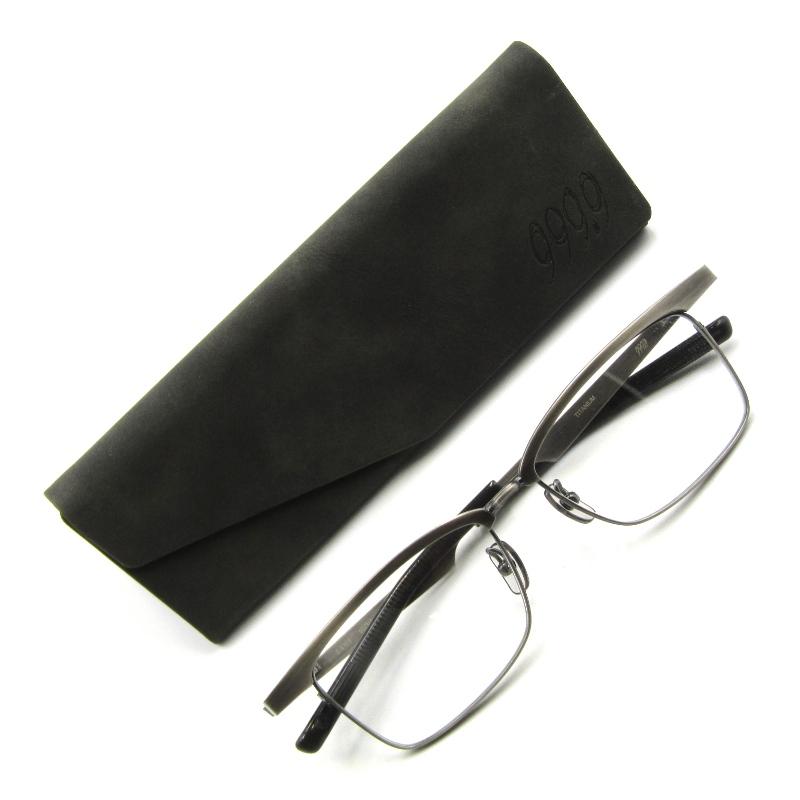 999.9（フォーナインズ） 美品 メガネフレーム S-870T 日本製 メタル