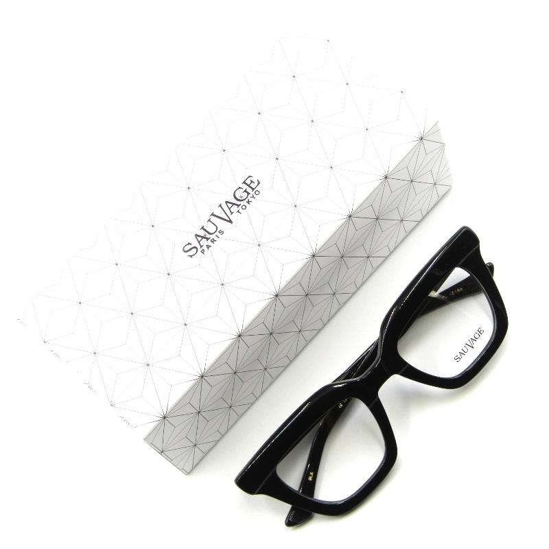 未使用 SAUVAGE サバージュ メガネフレーム BISOU PL-015A 日本製