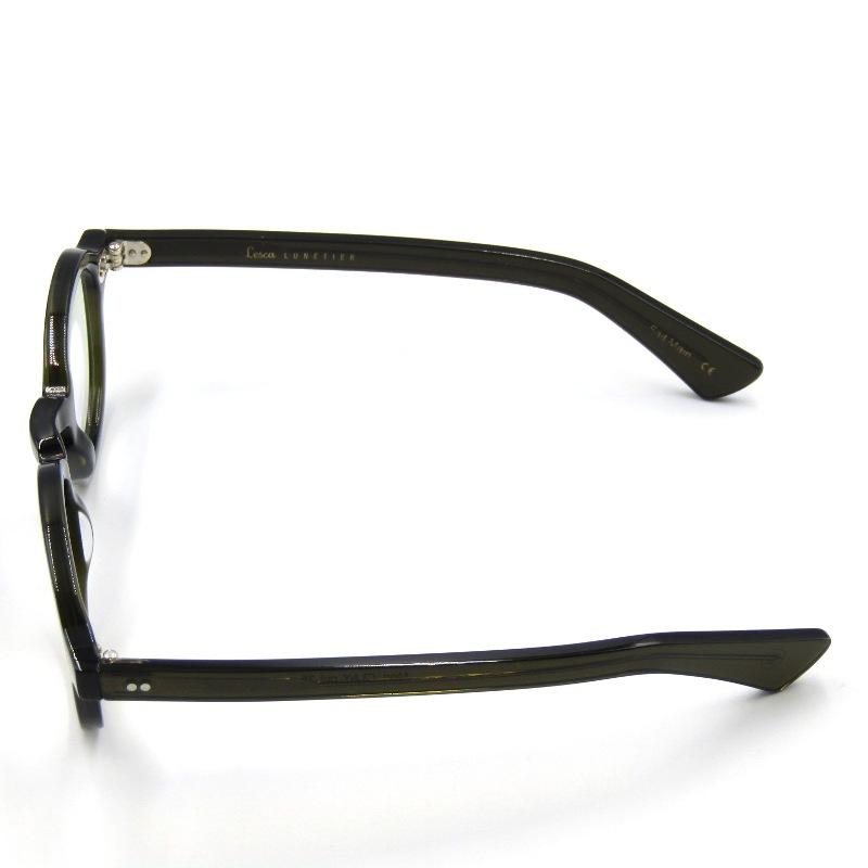 未使用 Lesca LUNETIER レスカ ルネティエ メガネフレーム CLAY