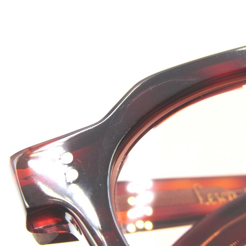 未使用 Lesca LUNETIER レスカ ルネティエ サングラス Crown PANTO 8mm  