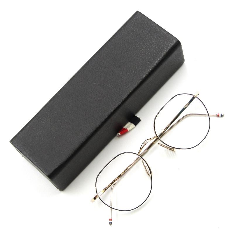 THOM BROWNE（トム ブラウン） 美品 メガネフレーム TBX914-48-02 度