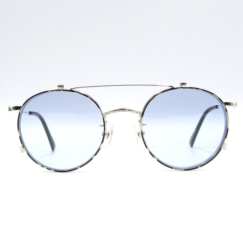 美品 CALEE FLIP UP 跳ね上げ サングラス 2way キャリー CALEE（キャリー） サングラス FLIP UP TYPE CIRCLE METAL GLASSES