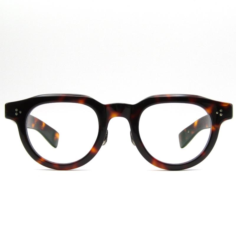 美品 EYEVAN7285 アイヴァン7285 メガネフレーム MODEL.340 46 日本製