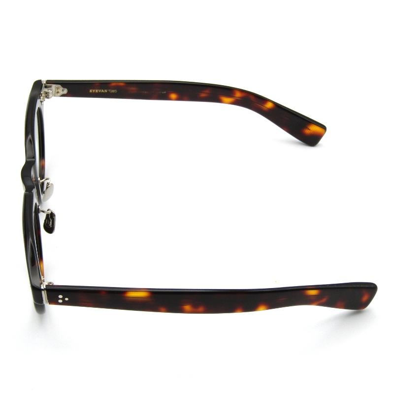 美品 EYEVAN7285 アイヴァン7285 メガネフレーム MODEL.340 46 日本製