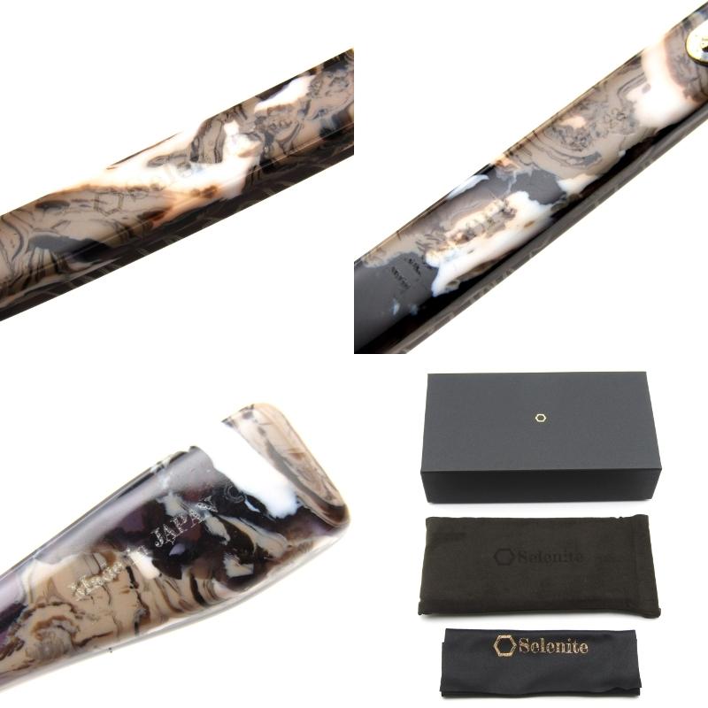 美品 Selenite セレナイト サングラス Dessert 日本製 デザート  