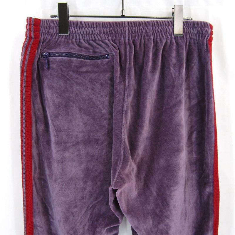 Needles ニードルズ ベロア トラックパンツ IN187 21SS Narrow