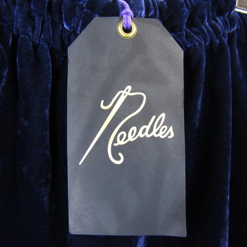 Needles ニードルズ Kung-Fu Pants DI342 カンフーワイドパンツ ベロア  