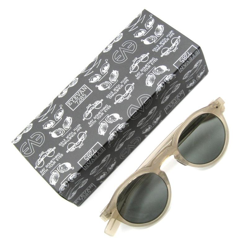 未使用 EYEVAN7285 アイヴァン7285 サングラス MODEL.358 SUN 日本製