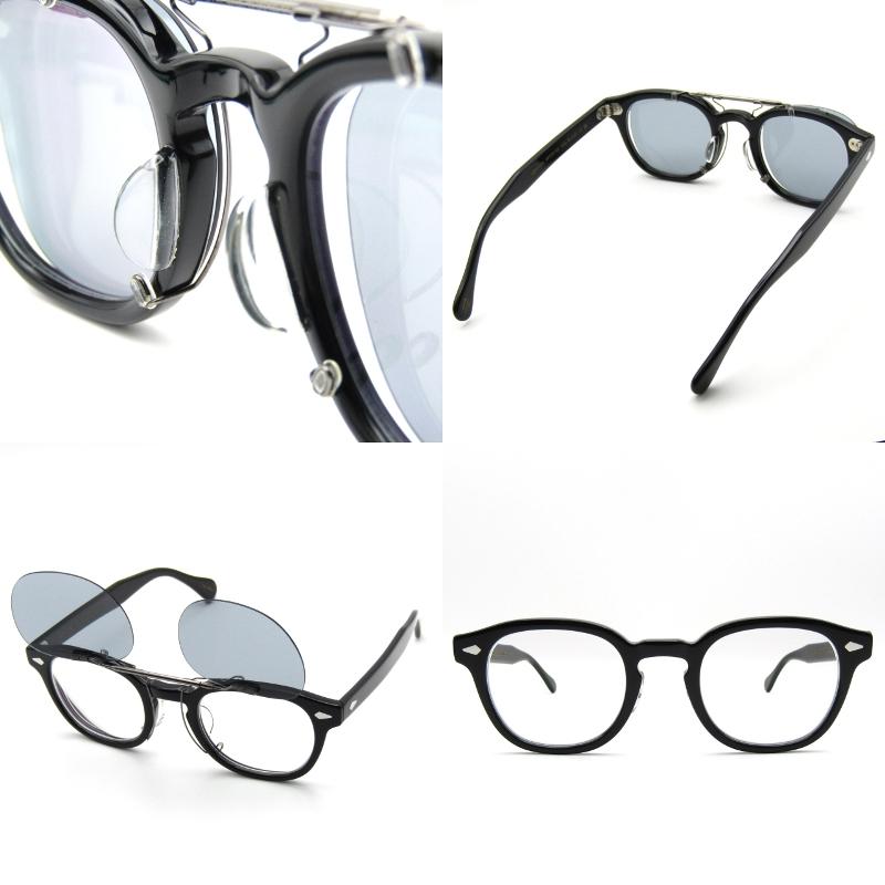 美品 MOSCOT モスコット メガネフレーム LEMTOSH 49 度入り 中国製