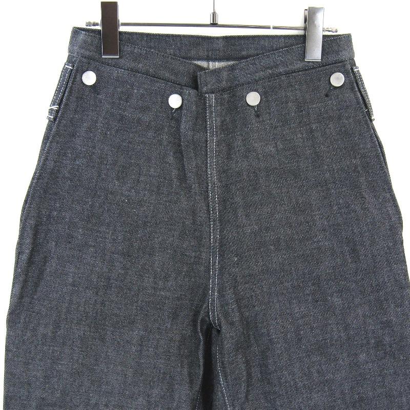 未使用 TUKI ツキ TYPE3 32 デニムパンツ 日本製 ブラック 黒 00 タグ