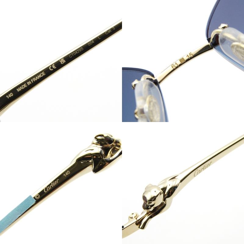 未使用 Cartier カルティエ サングラス CT0429S フランス製 パンテール