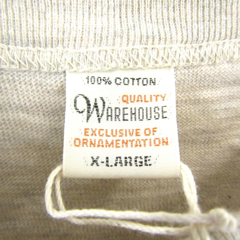 未使用 WAREHOUSE ウエアハウス 半袖Tシャツ PEPPERS 4601 ワイルド