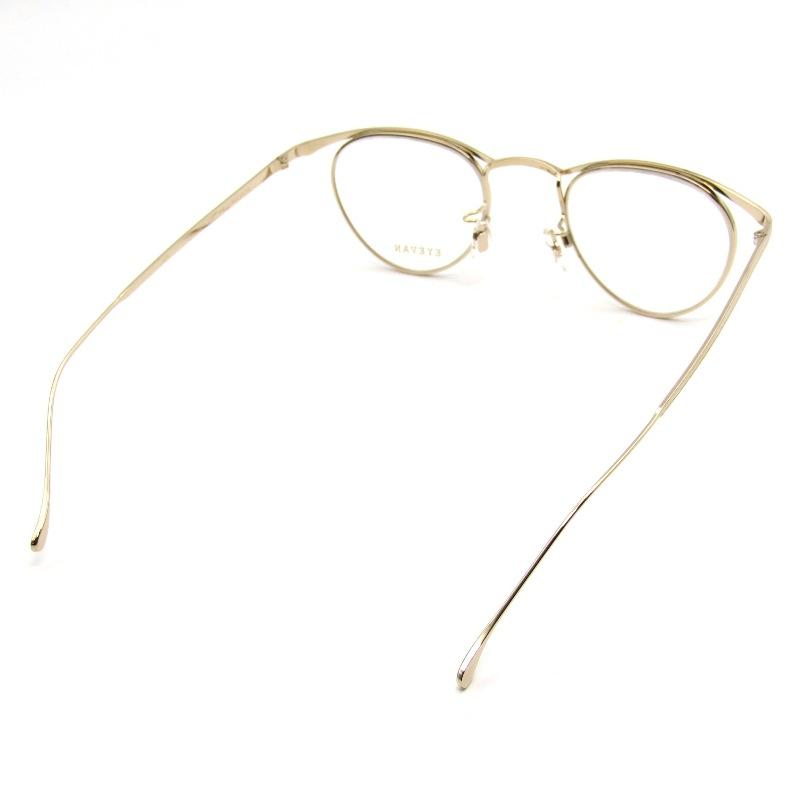 未使用 EYEVAN アイヴァン メガネフレーム OFF-13R 日本製 ボストン