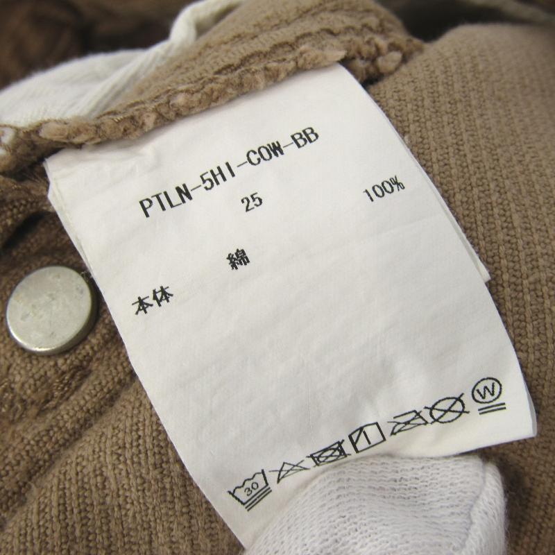 未使用 CIOTA シオタ コーデュロイパンツ 22AW PTLN-5HI-COW-BB  