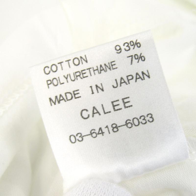 CALEE（キャリー） 未使用 STRETCH CALEE ROSE LOGO TEE CL-25EA001R