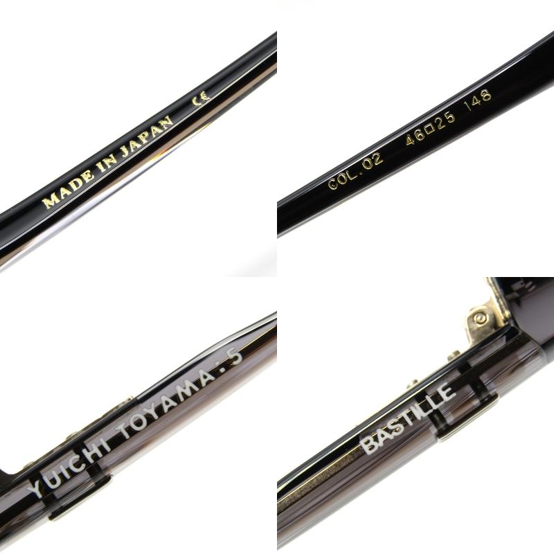 未使用 YUICHI TOYAMA:5 ユウイチトヤマ ファイブ メガネフレーム  