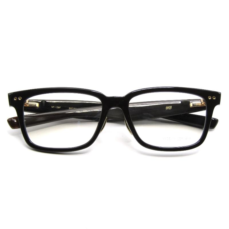 999.9（アイウェア） 美品 999.9 フォーナインズ メガネフレーム NP  