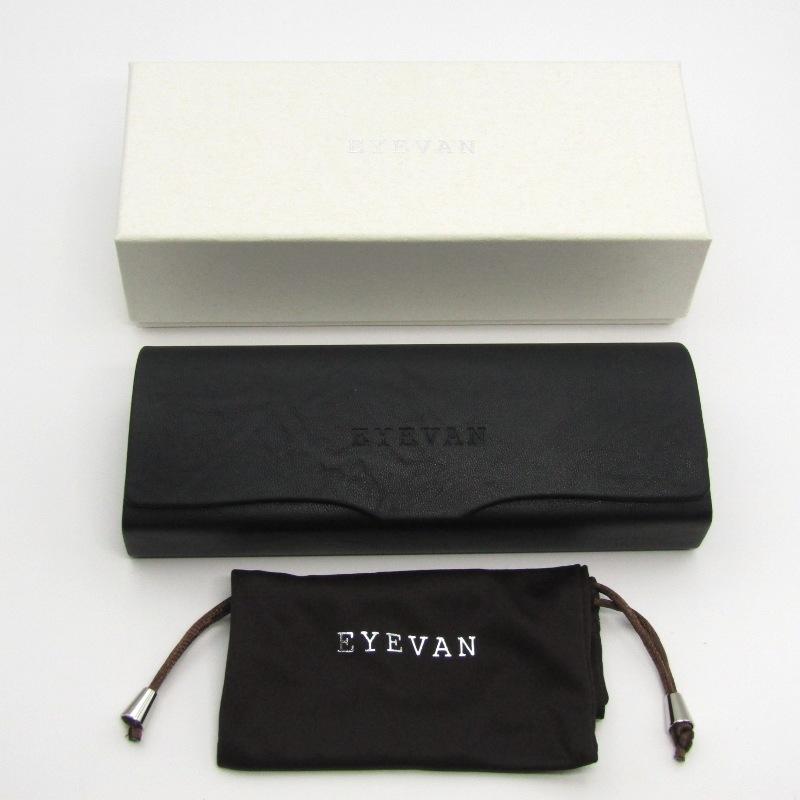 美品 EYEVAN アイヴァン メガネフレーム E-0504 SG 度入り 日本製  